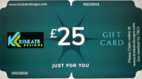 Kriskate Designs Gift Card