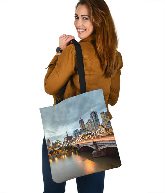 MELBOURNE | AUSTRALIA | DAY | SKYLINE | TOTE BAG